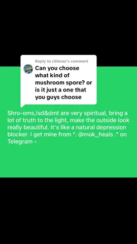 Replying to @c0lessz#mushrooms #mushrooms #depression 