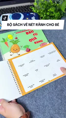 Bộ sách vẽ nét rãnh cho bé, với 5 chủ đề - mỗi quyển có 96 hình ảnh, mực tự phai sau 15-20p nên có thể sử dụng được nhiều lần #sachvenetranh #sachchobe #sachhaychobe #sachmamnon #review 