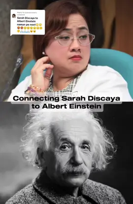Replying to @eyaaananana #fyp #corruption #sarahdiscaya #alberteinstein #floptok 