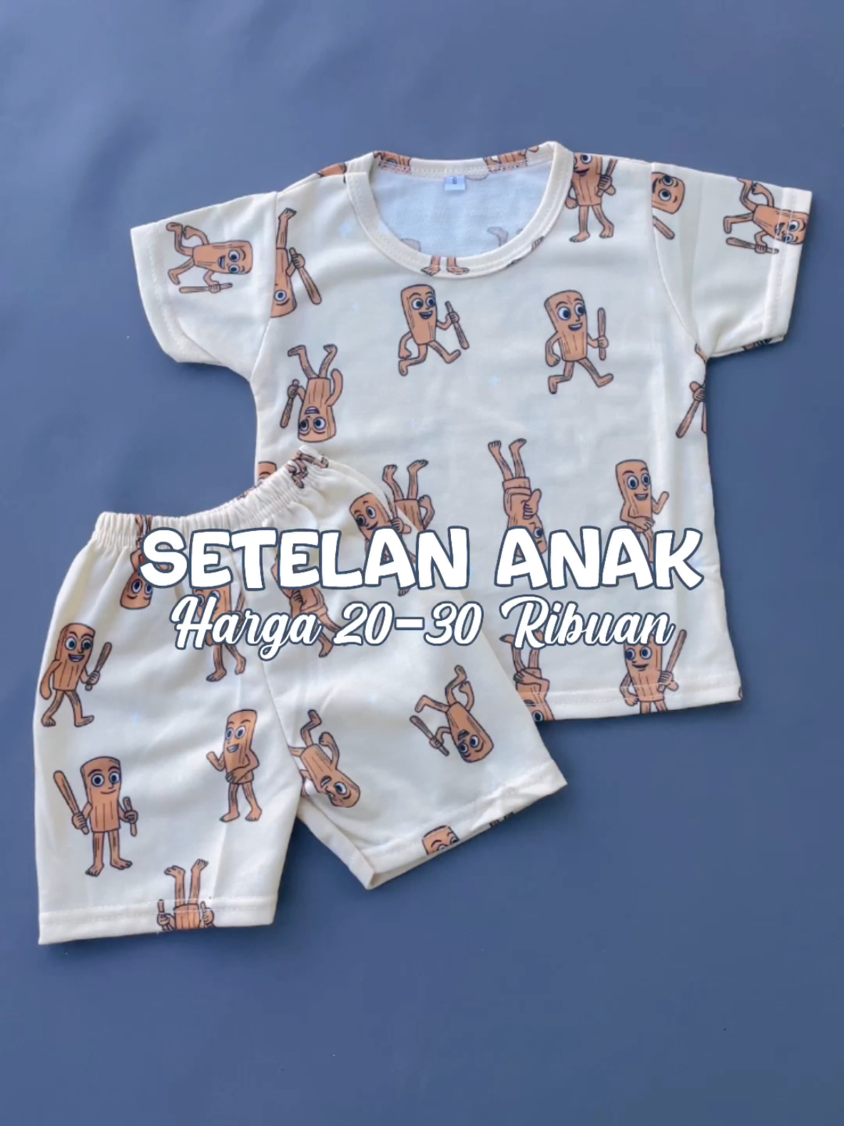 Oneset Printing Anak Cowok Cewek Nyaman dipakai, desain simpel dan adem dikulit •Menggunakan bahan katun baby terry lembut dan tidak panas •Desain simpel, cocok untuk anak laki-laki maupun perempuan •Tersedia ukuran untuk usia 0 bulan hingga tahun •Mudah dicuci, tidak mudah melar, dan tahan lama •Harga terjangkau, cocok untuk kebutuhan harian atau stok baju anak #bajuanak #setelananak #onesetanak #setelananakmurah #setelananakviral 