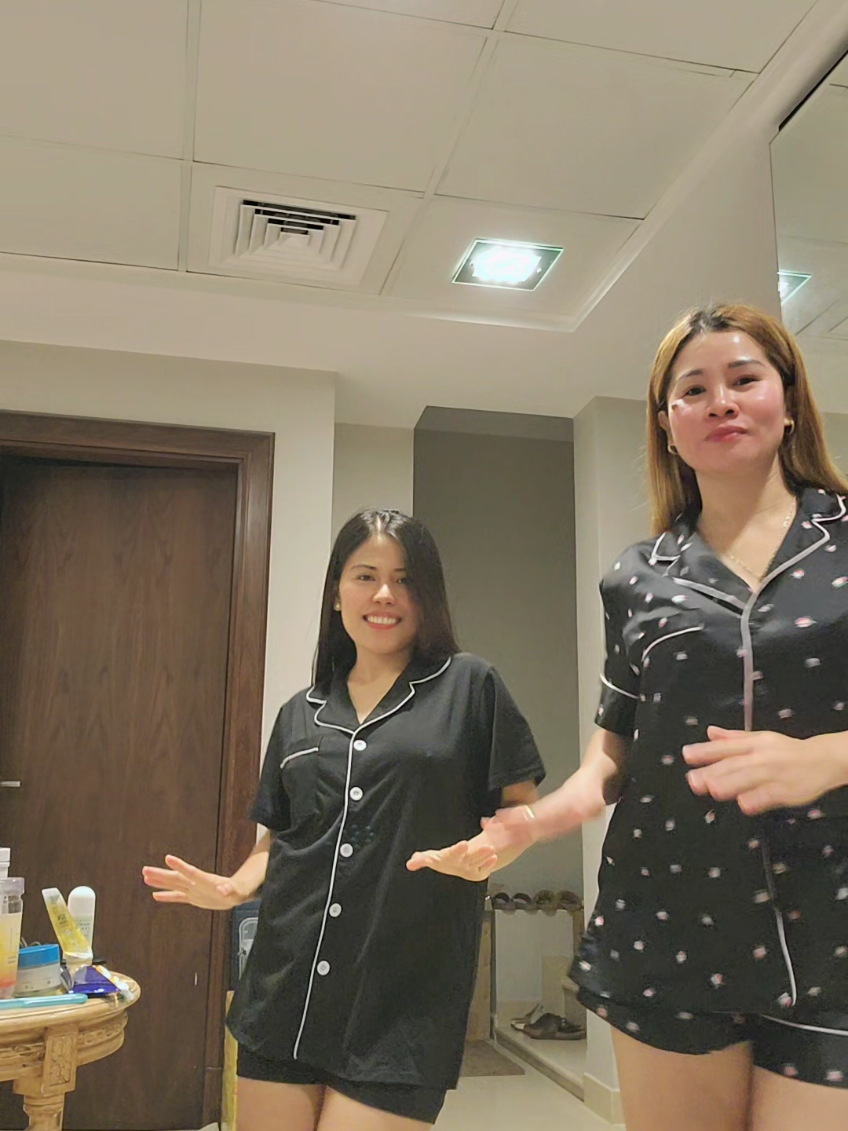 Nilaro hahaha...#JENIEMEGZOFFICIAL #philippines🇵🇭tiktok #uae🇦🇪 #fyp #dancechallenge 