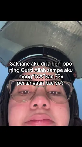 Sampe seyakin itu pengen lahir, pas lahir soyo gede soyo abot ujian e🥲