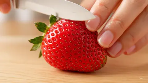 How nice would this fruit be 😍 strawberry with some kiwi 😋😋😋 #asmr #asmrsounds #fruit #fyp #asmrvideo 