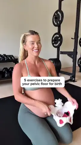 Drop ‘GUIDE’ below 👇🏼and I will send you my FREE guide on 6 ways to prepare your pelvic floor for an easier labor. Did you know? Your pelvic floor muscles have to stretch up to 150% of their normal capacity during childbirth and we can prepare these muscles for this stretch during pregnancy to improve birth outcomes. Let’s look at the pelvic floor muscles: 👉🏼The deep pelvic floor muscles need to lengthen and descend from the pubic bone to the tailbone and open up as your baby starts their journey downward. 👉🏼The superficial pelvic floor muscles (closer to the surface) have to widen and open from sit bone to sit bone to let baby make their grand entrance. 👉🏼The posterior (back) pelvic floor muscles superficially and deeply do the majority of the stretching. Exercises to help prepare your pelvic floor for stretching: - Happy Baby Pose - Deep Squats - Hip Switches - Offset Pelvic Tilts - Child’s Pose Join my App’s 7-Day FREE Trial 📲 If you’re looking for more guidance on your pregnancy workouts and preparing for labor, you can follow my Pregnancy Fitness Program available on the Momday App. - #36weekspregnant #37weekspregnant #healthypregnancy #38weekspregnant #39weekspregnant #pregnancyfitness #prenatalfitness #pregnancyworkout #pregnantbelly