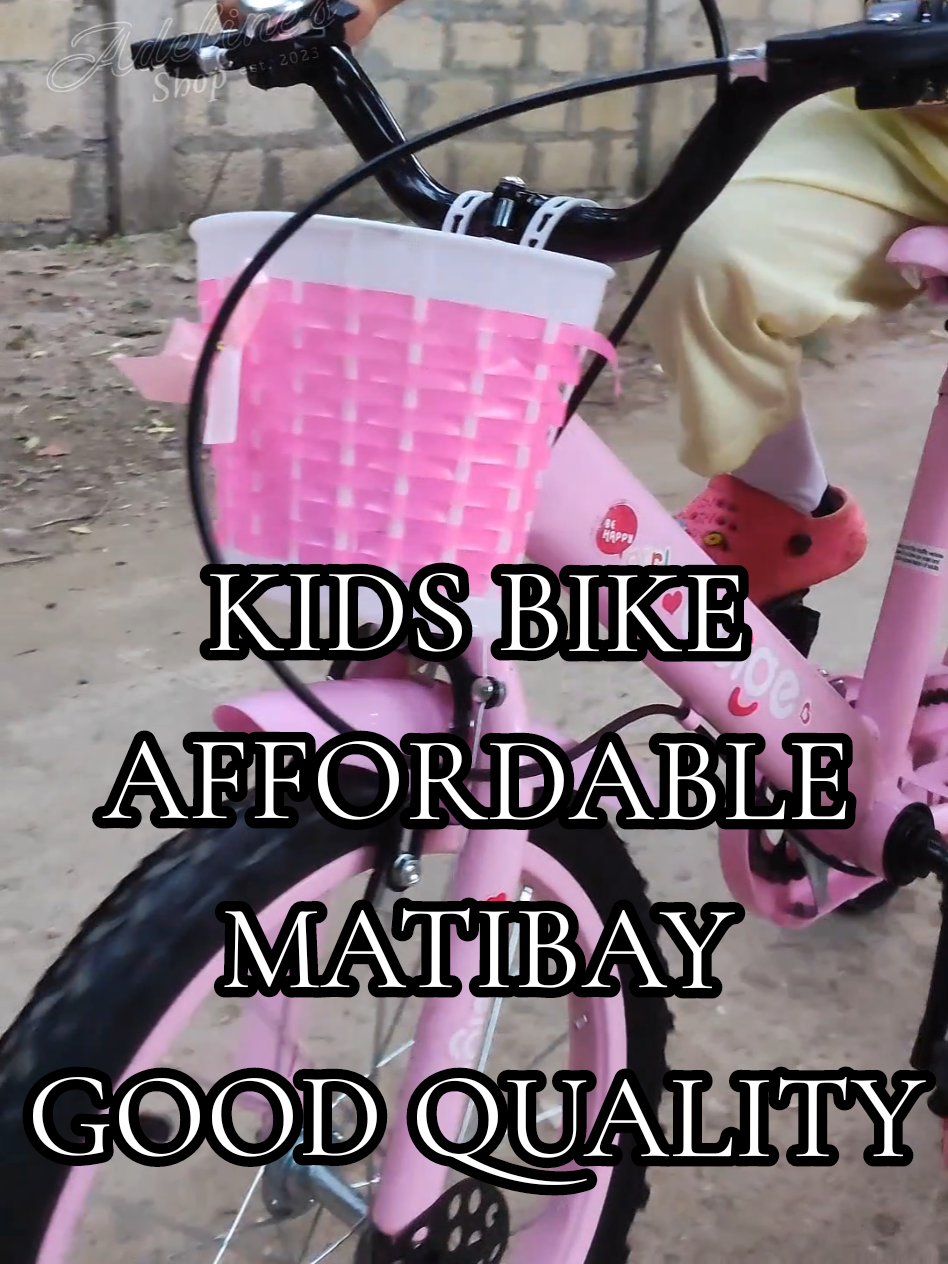 Gusto mo bang bigyan sila ng something fun, matibay, at sulit sa budget? ito na ang kids bike na para sayo, good quality and durable, matibay at safe gamitin ng mga bata. affordable sulit sa bulsa pero good quality! Why not make this Christmas extra special with a gift they'll never forget? #kidsbike #christmasgift #MomsofTikTok #giftforkids #giftideas 