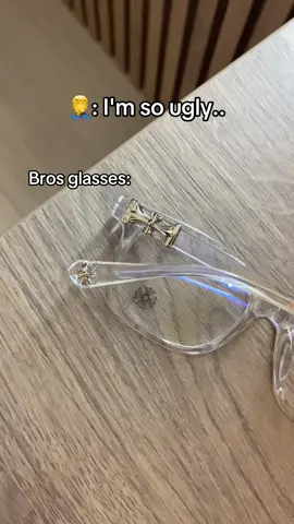 The best looking glasses? 👀 #chromehearts #chromeheartsglasses #bluelightglasses #glasses 