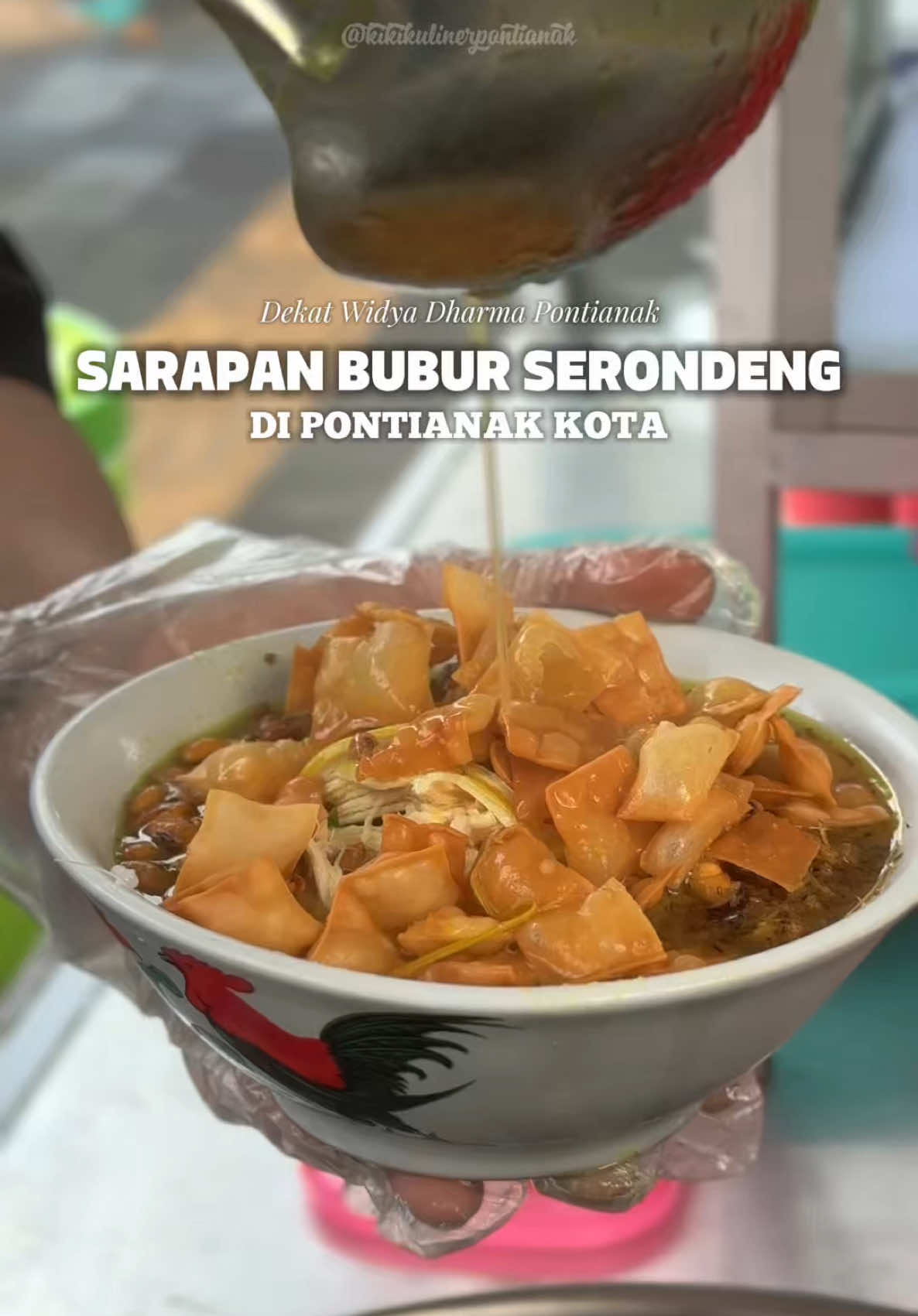SARAPAN BUBUR SERONDENG PONTIANAK  Ini wajib coba sih!! Nyoss🤤🤤🫵🏻 Instagram : @buburmlb  By @makanlokbudak  06.00-11.00 Setiap Hari  📍Jl Hos CokroAminoto, Kota Pontianak ( Merdeka Timur )  #kulinerpontianak #Makananpontianak #jajananpontianak #sarapanpontianak #buburpontianak
