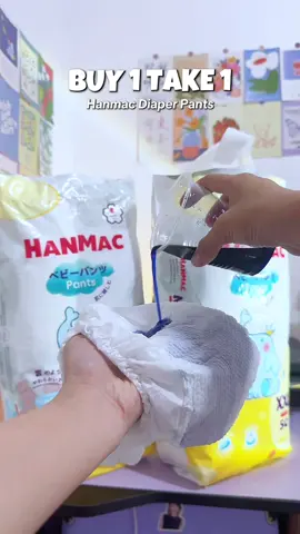 Naka buy 1 take 1 pa rin ang hanmac diaper pants. 🤩 #hanmac #hanmacdiaper #hanmacdiaperbuy1take1 #hanmacdiaperpantsjapanquality #diaperpants @HANMAC Cebu 