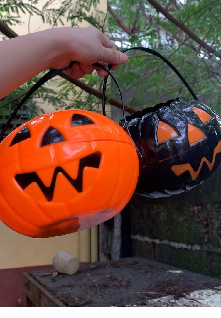 Halloween basket halloween pumpkin basket for kids costume