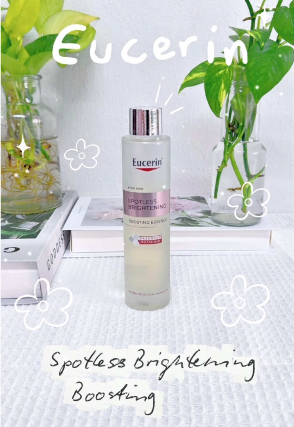 Eucerin Spotless Brightening Boosting Essence น้ำตบลูกรัก ผิวใสโกลว์ สุขภาพดีแบบมีออร่า 🌸 กดสั่งง่าย ๆ ที่พิกัดด้านล่างเลย จากตะกร้าบริษัทโดยตรงนะคะ 🛒💖 #EucerinThailand #น้ำตบผิวใส #น้ำตบ #รีวิวบิวตี้ #Tiktokป้ายยา