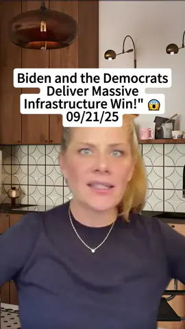 Biden and the Democrats Deliver Massive Infrastructure Win!