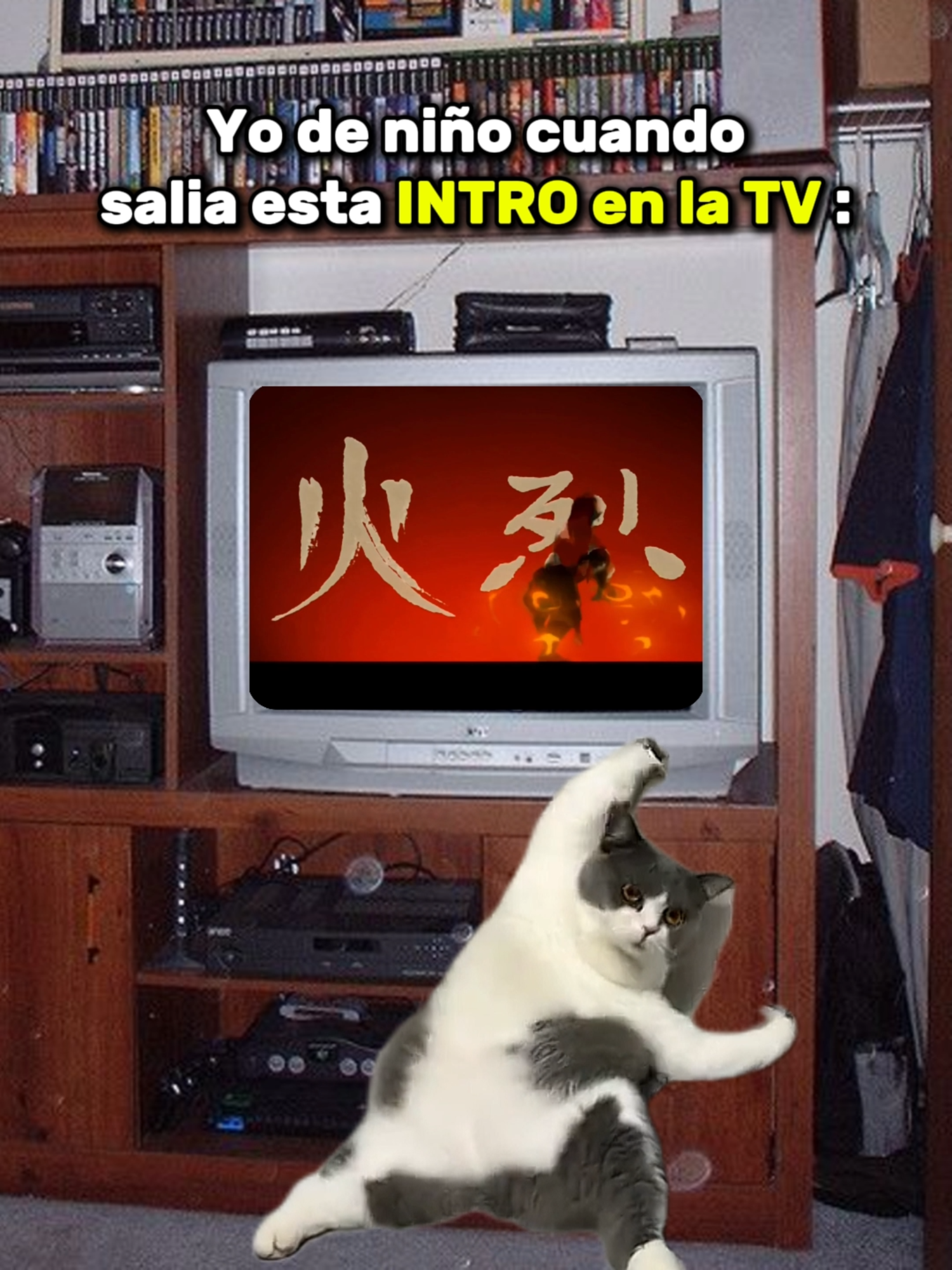 Si nunca lo intentaste no tuviste infancia uwu #avatar #infancia #avatarlaleyendadeaang #humor #nostalgia #gatos #fypシ゚