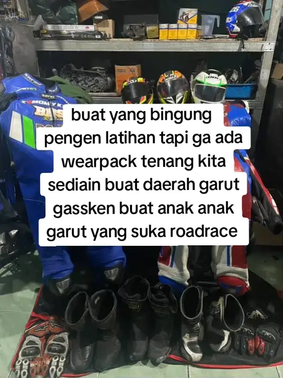 gausah pusing pusing lagi nyari wearpack  #garut #roadrace #sewa #wearpack #sewawarpackgarut 