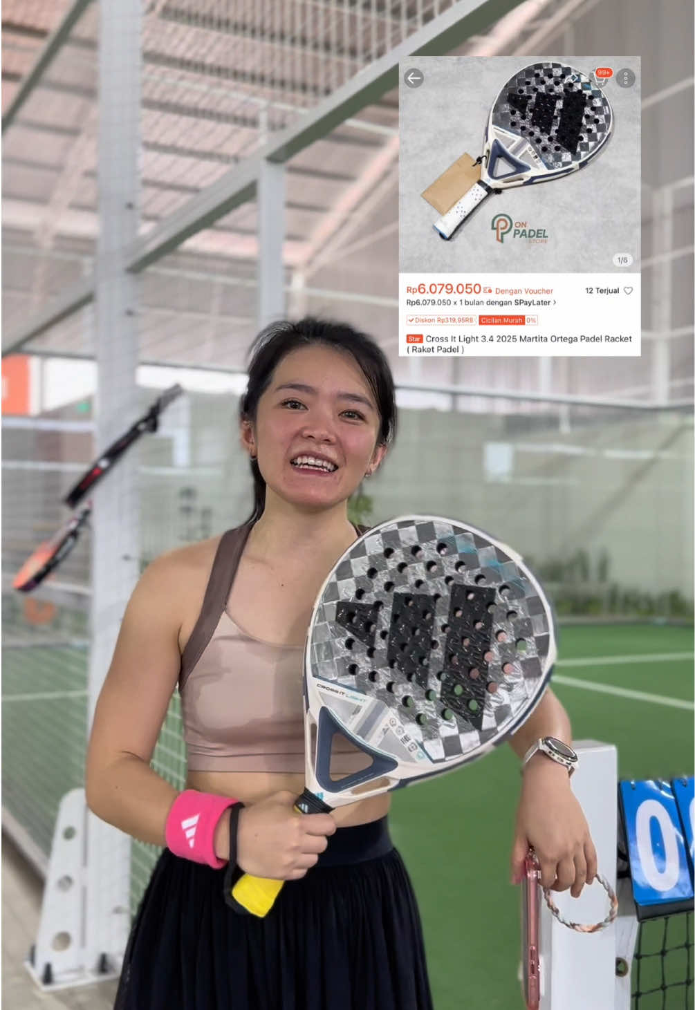 kita spill harga raket padel kira kira mahal atau murah nih ?