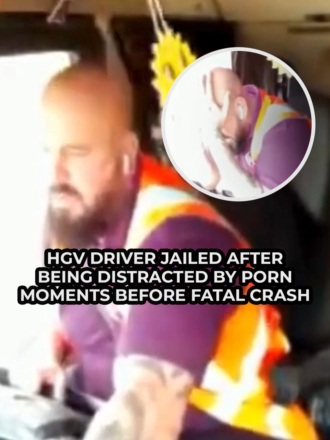 A lorry driver distracted by pornographic images on his phone just moments before causing a fatal motorway collision has received a decade-long prison sentence. Neil Platt, 43, from Bootle in Merseyside, was handed the 10-year term at Preston Crown Court on Friday after admitting to causing death by dangerous driving. The court heard how Platt had been extensively using his mobile phone throughout his journey, accessing multiple social media platforms whilst operating his heavy goods vehicle. His dangerous behaviour resulted in a devastating crash that claimed the life of 46-year-old Daniel Aitchison, a father of two from Liverpool. #HGV #Lorry #uknews #GBNews