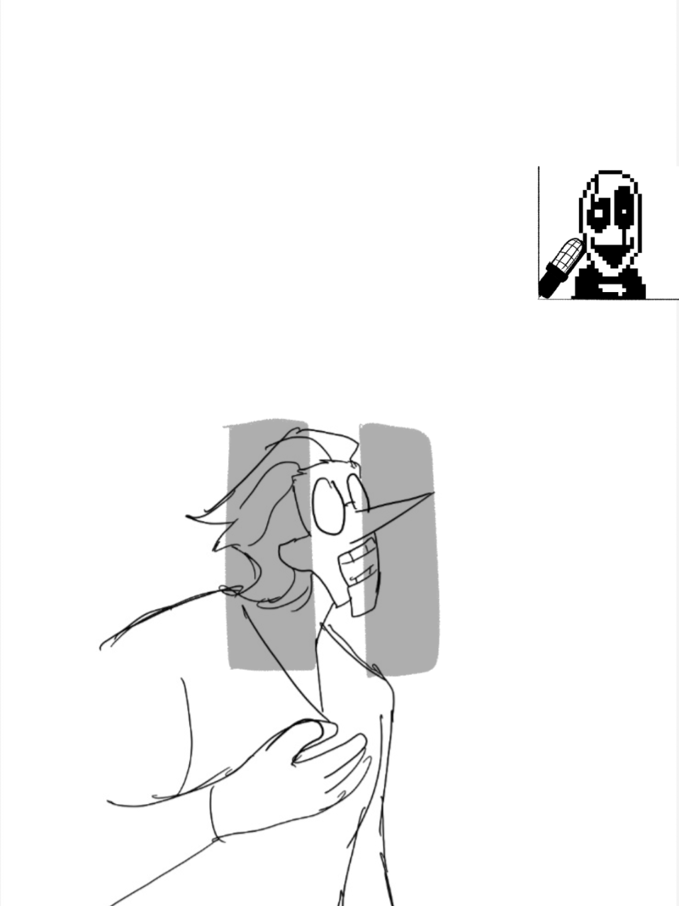 Gaster reacts to the spamtenna breakup #deltarune #deltarunechapter2 #deltarunechapter3 #gaster #spamtenna 