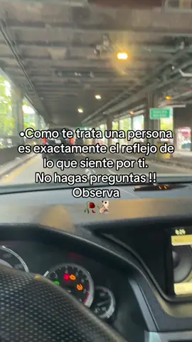 El trato asía ti es el reflejo de lo que siente por ti 