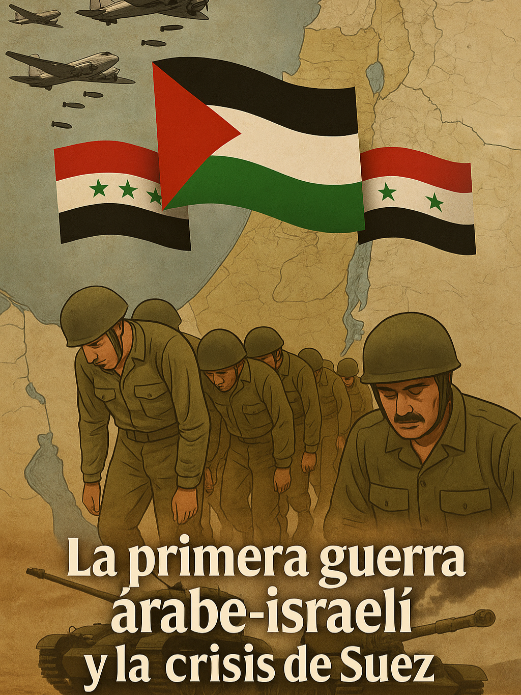 📌 ¿Sabías que los países árabes sí fueron a la guerra por Palestina tras la Nakba de 1948? 🌍🔥 La falta de unidad lo cambió todo y terminó abriendo el camino hacia la Crisis de Suez en 1956. 👉 ¿Qué opinas tú? ¿Fue apoyo real o intereses propios? ⚡ Si te interesa la historia de Palestina, Israel y Oriente Medio, sígueme!  #Nakba #Palestina #Israel #Historia #OrienteMedio #CrisisDeSuez #Nasser #HistoriaMundial #Guerra #FOM #Geopolítica #ArabIsraeliWar