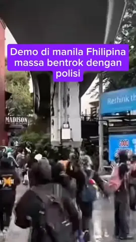demo di fhilipina bentrok