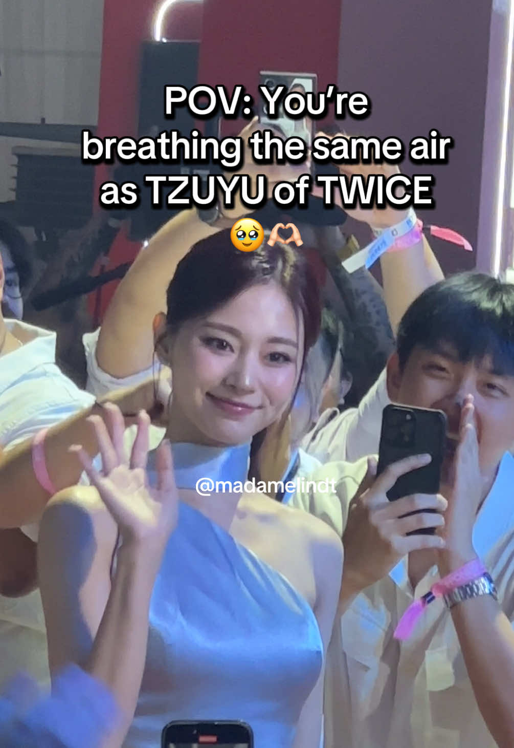 TZUYU of TWICE at @Pond's Philippines Skin Institute Gala 🥹💙 Finally saw her in person!!So pretty!!! #PondsPh #PONDSxTZUYU #PondsSkinInstituteGala #Tzuyu #Twice 