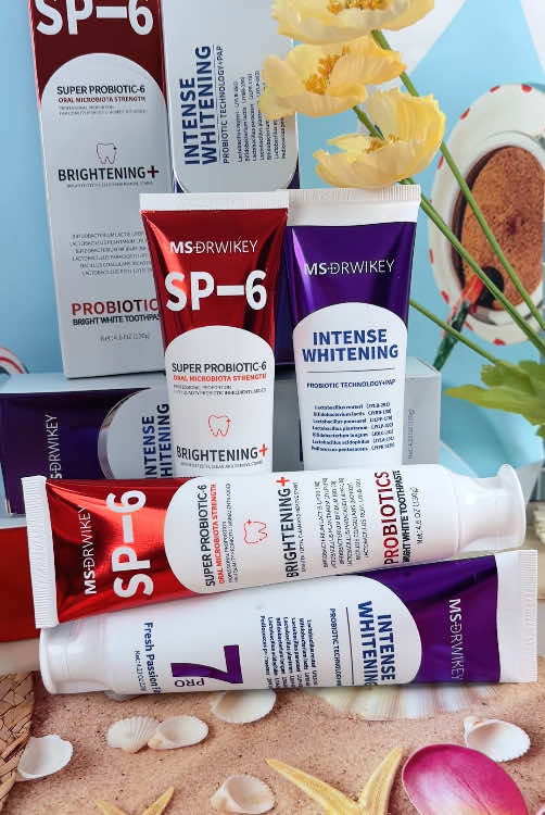 MSDRWIKEY SP-6 & 7-Pro Toothpaste Set | Dual Action Probiotics for Enamel Repair & Freshness |  Oral Care#dealsforyoudays #tooth #Toothpaste #tiktokshop #fypシ #foryoupage #good