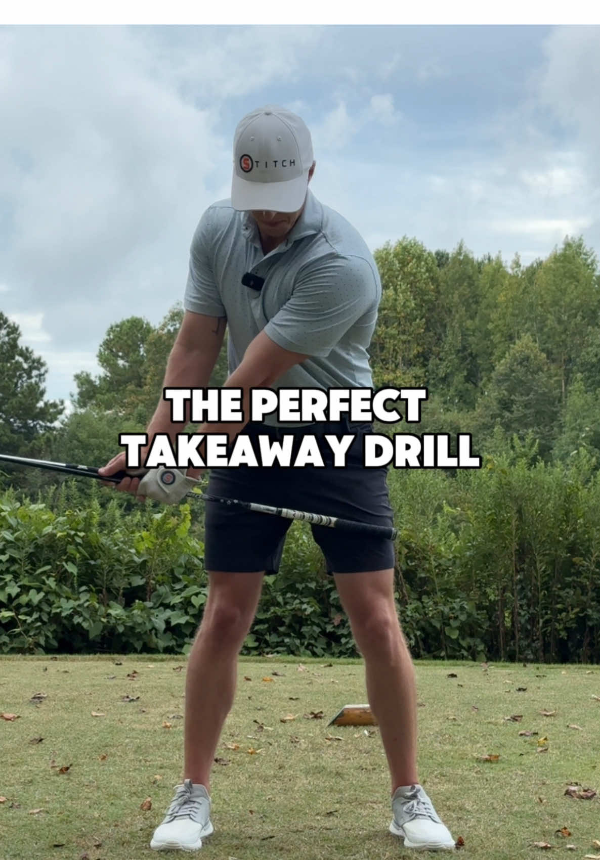 Stop rolling the club open and inside, not all inside take aways have to be fixed but this move in particular where the face rolls open is incredibly difficult to recover from. Give this drill a try to clean up that initial move.  . #golf #golftiktok #golftok 