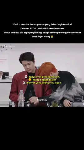 hayolooo Sehun ngambek😭 udah tau sehun pundung an udah turutin aja gaiss😭😭 #sehun #exo #exol #weareoneexo #fyp 