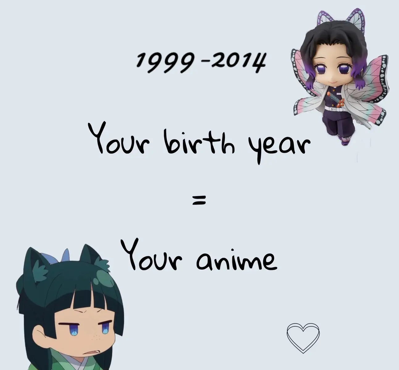 Your birth year= your anime #anime #birthyear #fyp #dontflop #foryoupage