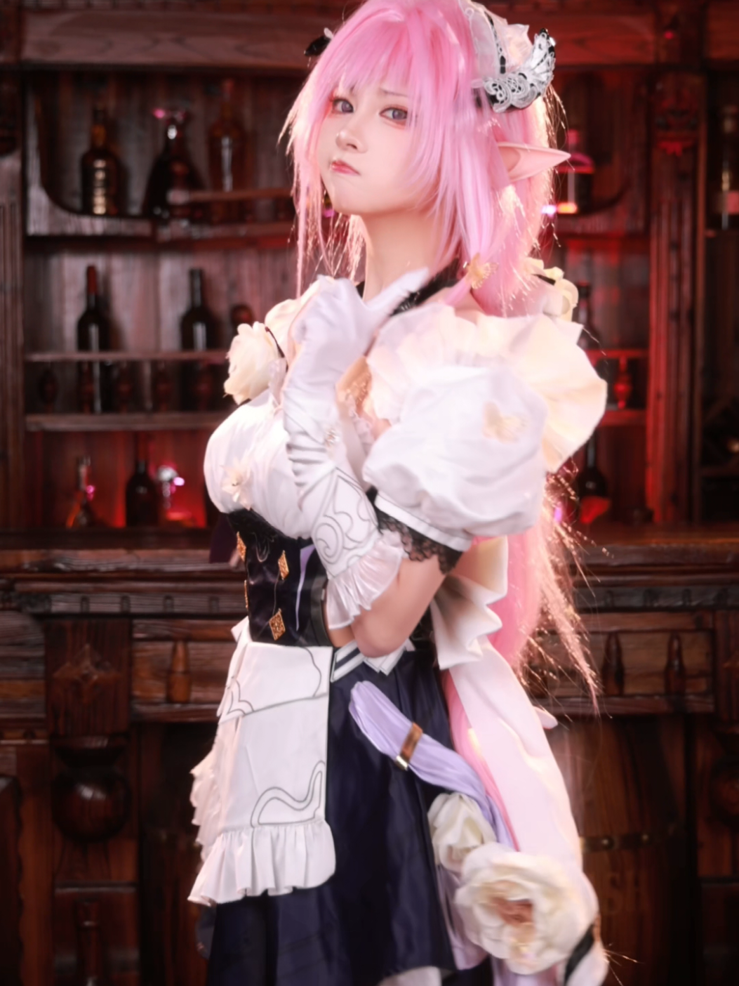 ピンクの妖精🩷🩷 #cosplay #エリシア  #コスプレ #崩壊3rd #honkaiimpact3rd 