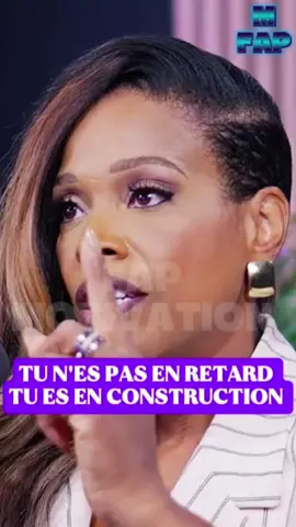 tu n'es pas en retard tu es en construction  #fapmotivation  #foi  #action  #perseverance  #elianejeanclaude 