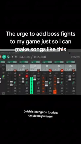 I want to add boss fights to my game uugghhhh #dungeontourists #indiegame #fyp #breakcore #dnb 