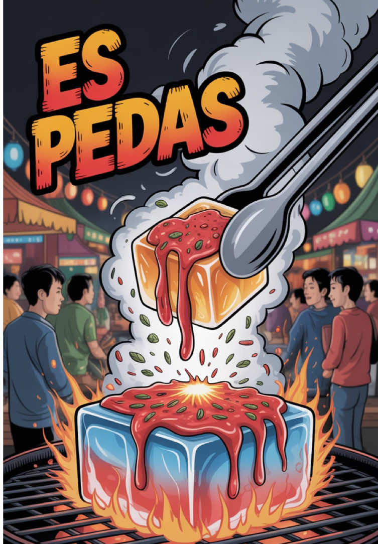 📌 Detail fakta: Nama: Spicy Ice Cube Snack Sumber Video: Zack D Films Lokasi: Tiongkok Tahun: Viral sekitar 2023–2024 Status: Fakta hiburan Beberapa tahun terakhir, dunia kuliner dipenuhi tren makanan unik yang sengaja dibuat untuk bikin heboh di media sosial. Salah satunya adalah jajanan jalanan yang dikenal dengan nama spicy ice cube snack. Prosesnya cukup nyeleneh, yaitu dengan menjatuhkan es batu langsung ke atas panggangan panas. Begitu es menyentuh permukaan besi, terdengar suara desis keras, asap mengepul, dan percikan kecil muncul seolah sedang ada atraksi. Pedagang kemudian dengan cepat membalik es itu, lalu melapisinya dengan saus pedas kental, ditaburi bubuk cabai, jinten, dan rempah lain. Hasil akhirnya bukanlah masakan matang, melainkan es batu yang menyerap aroma smoky dari panggangan. Saat digigit, teksturnya tetap dingin namun dilapisi rasa pedas yang kuat. Penampilan aneh inilah yang membuat banyak turis berani coba, lalu mengabadikan momen itu di kamera untuk diunggah ke media sosial. Fenomena ini sempat dianggap oleh sebagian orang sebagai makanan tradisional, seolah sudah ada sejak lama di pedagang jalanan Tiongkok. Namun, setelah ditelusuri, klaim itu ternyata tidak benar. Jajanan ini hanyalah kreasi baru yang dibuat khusus untuk menarik perhatian turis dan menimbulkan rasa penasaran. Dengan kata lain, lebih banyak unsur hiburan dibanding nilai kuliner yang sebenarnya. Popularitas spicy ice cube snack juga memperlihatkan bagaimana budaya street food kini bertransformasi. Bukan hanya soal rasa, tapi juga soal pengalaman visual dan viralitas. Aksi menjatuhkan es di atas besi panas, asap mengepul, hingga taburan rempah berwarna menciptakan tontonan yang memikat penonton. Rasanya mungkin tidak sepopuler tampilannya, tapi sensasi “pernah coba makanan viral” jadi nilai utama bagi banyak orang. Hingga kini, tren makanan aneh seperti ini terus muncul di berbagai negara. Ada yang mencoba menggabungkan bahan ekstrem, ada juga yang menonjolkan atraksi memasak. Spicy ice cube snack hanyalah salah satu contoh bagaimana sebuah makanan bisa berubah jadi konten viral, membuktikan bahwa di era digital, daya tarik visual kadang lebih penting daripada cita rasa. #faktaunik #kulinerunik #streetfood #viralfood #darkhistory