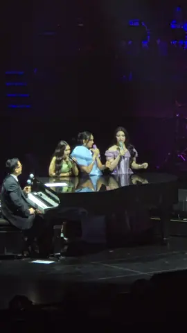 kalo gak nyanyi, ya pasti mereka ngelawak 😭, gemes banget sama 3 bocil ini #ziva #lyodra #tiara #konser #miliarancinta 