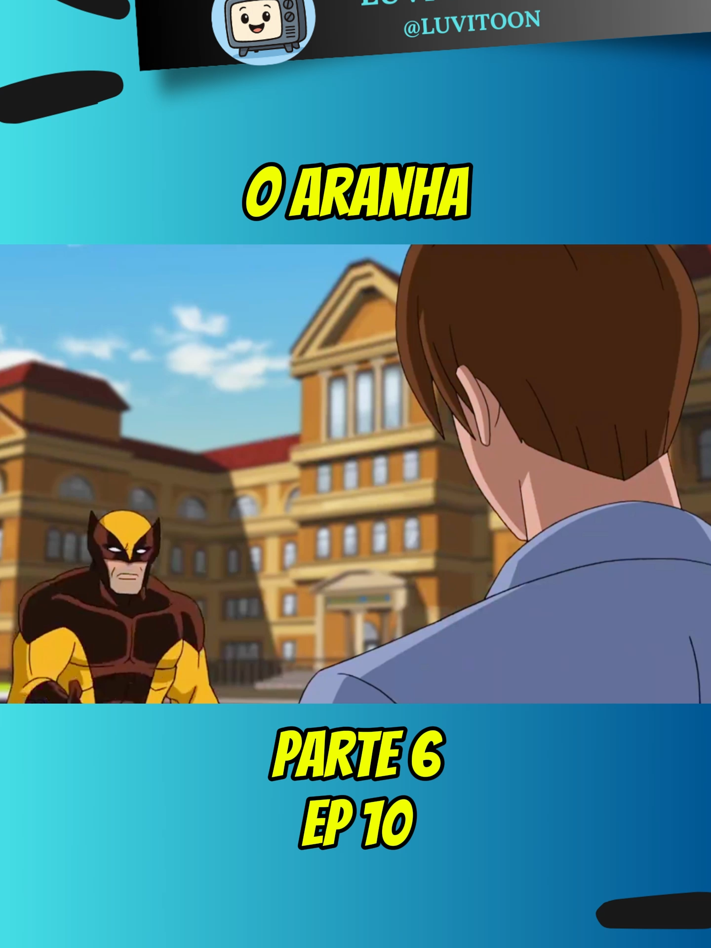ultimate homem aranha pt6 ep10#fyp #viral #desenhoanimado #humor #spiderman #aranha