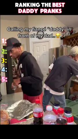 Ranking the best daddy pranks #viral#fyp#foryou #foryoupage#daddy 