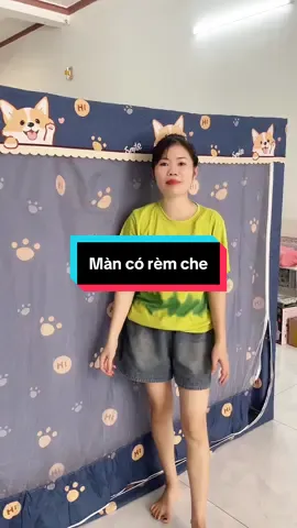 Màn chống muỗi có rèm che #buithituoi1197 #manchongmuoicoremche #manchongmuoi 