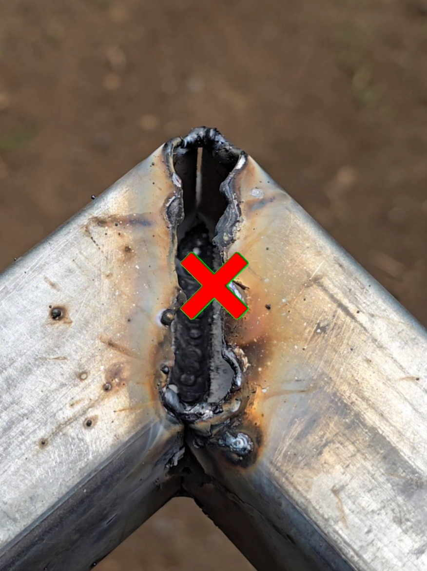 How to fix wrong welding on thin metal. #stickwelding #welders #welderUSA #metalworking #metalwork 