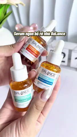 Combo serum ngon bổ rẻ nhà Balance mấy bà nhất định hông được bỏ qua, giá chỉ hơn trăm cành 1 chai!! #review #serum #balance #xuhuong 