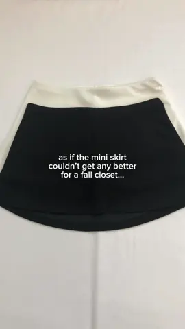 these skirts are best to style for fall😘 #skort #skorts #skortoutfit #skirt #skirts #skirtoutfits #blackskirt #miniskirt #fallfashion #falloutfits #fallclosetessentials #miniskirtoutfit #whiteskirt #summerlooks #summeroutfit #SummerFashion #viral #casualstyle #closetessentials #basicoutfit 