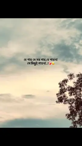 যে পায় সে সব পায়,যে পায় না সে কিছুই পায় না...!😅❤️‍🩹