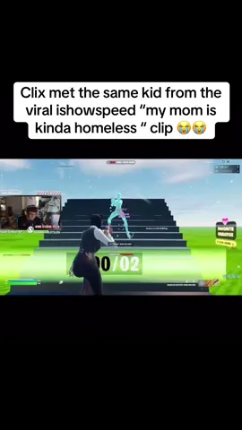 Clix encountered the same kid from the viral iShowSpeed 