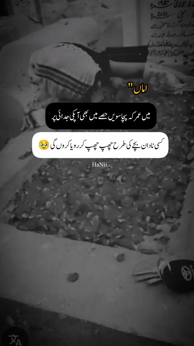 میری ماں نے مجھے سب کچھ سکھایا اگر کچھ نہیں سکھایا تو اپنے بغیر جینا نہیں سکھایا😭😭