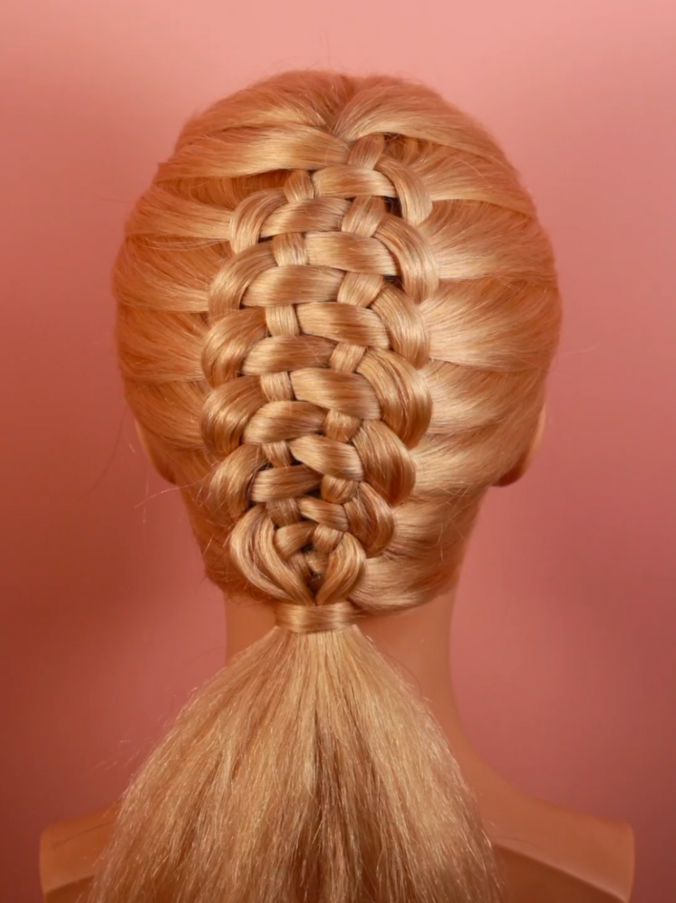 Easy hairstyle №2. Easy hairstyle that looks like complicate 😎 #hairtutorial #braids #hairstyle 