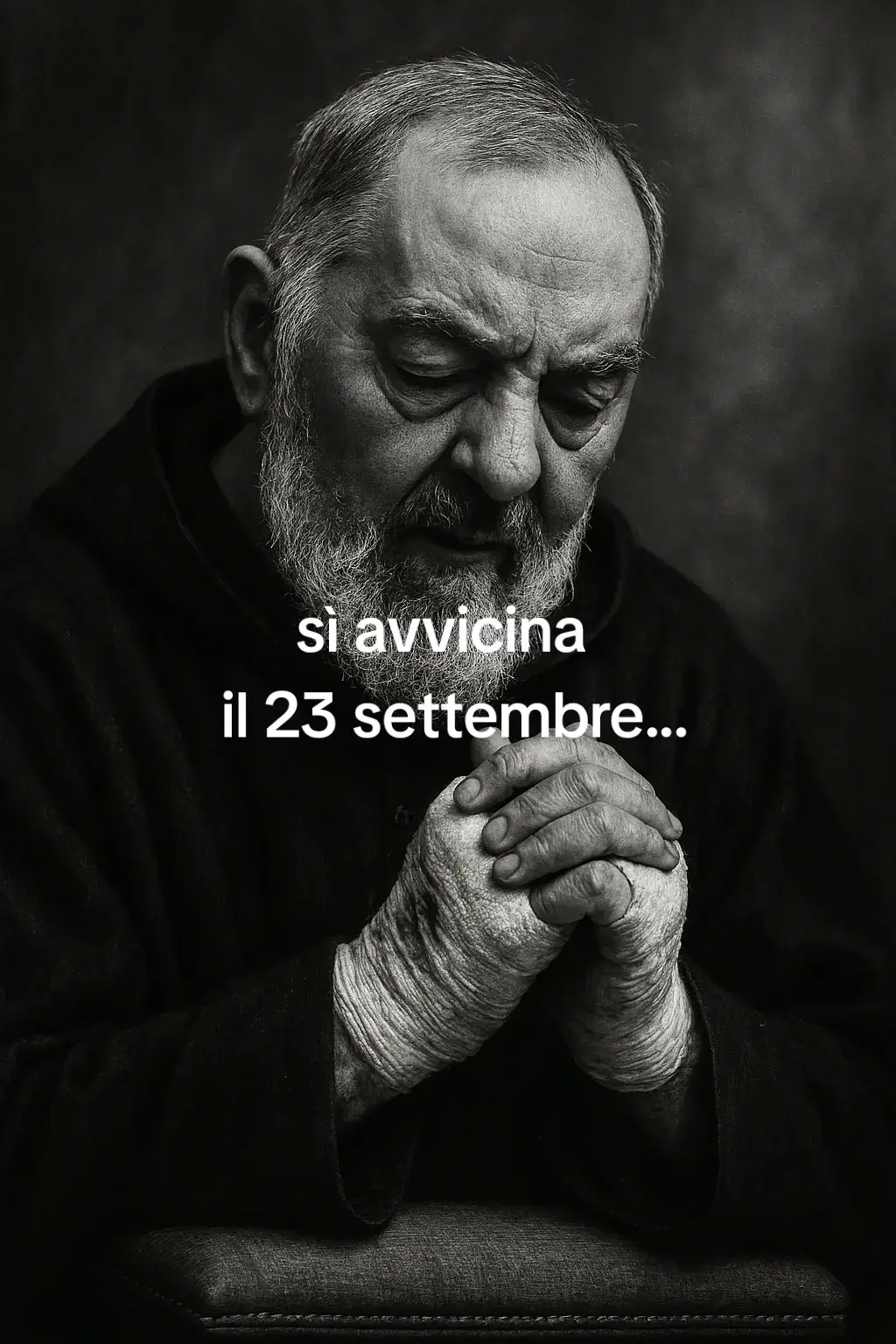 1️⃣ “Il 23 settembre si avvicina. Padre Pio ci ricorda che la sofferenza, vissuta con fede, diventa luce. ✨ #PadrePio #hnosdamaris  #Spiritualità” 2️⃣ “«Prega, spera e non ti preoccupare.» Il suo sguardo ci accompagna. 23 settembre: la festa di chi ha vissuto il Vangelo sulla pelle. 🙏 #23Settembre” 3️⃣ “Non solo solo foto. È presenza. Padre Pio, guida silenziosa per chi cerca Dio nel dolore e nella gioia. 📿 