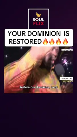YOUR DOMINION IS RESTORED IN JESUS NAME #prayalongwithtbjoshua #tbjoshua #tbjoshualegacy #EmmanuelTV #PrayerForViewers