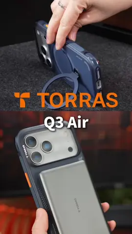 Have been using the TORRAS family of phone cases, up and down the airbag cushioning, effective relief of impact, the key also supports magsafe fast charging, the back of the bracket to release your hands!#iphone17 #torras #tiktokshop #ostand #airbag 