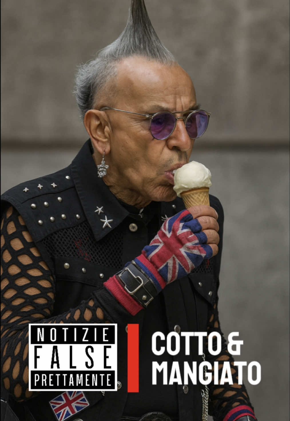 Bruno Barbieri è irriconoscibile nella sua punk era: Il giudice di Masterchef e conduttore di 4 Hotel è stato pizzicato, mentre tra un ciak e l’altro, si recava nella sua gelateria preferita per concedersi un meritato snack. ⚠️ Fake News 👉 Seguici per non perderci di vista. #memeita #ridere #masterchefita #meme #ultimora 