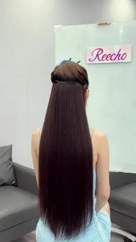 #reechohair #hairextension #clipinextensions #hairpiece #hairtok 