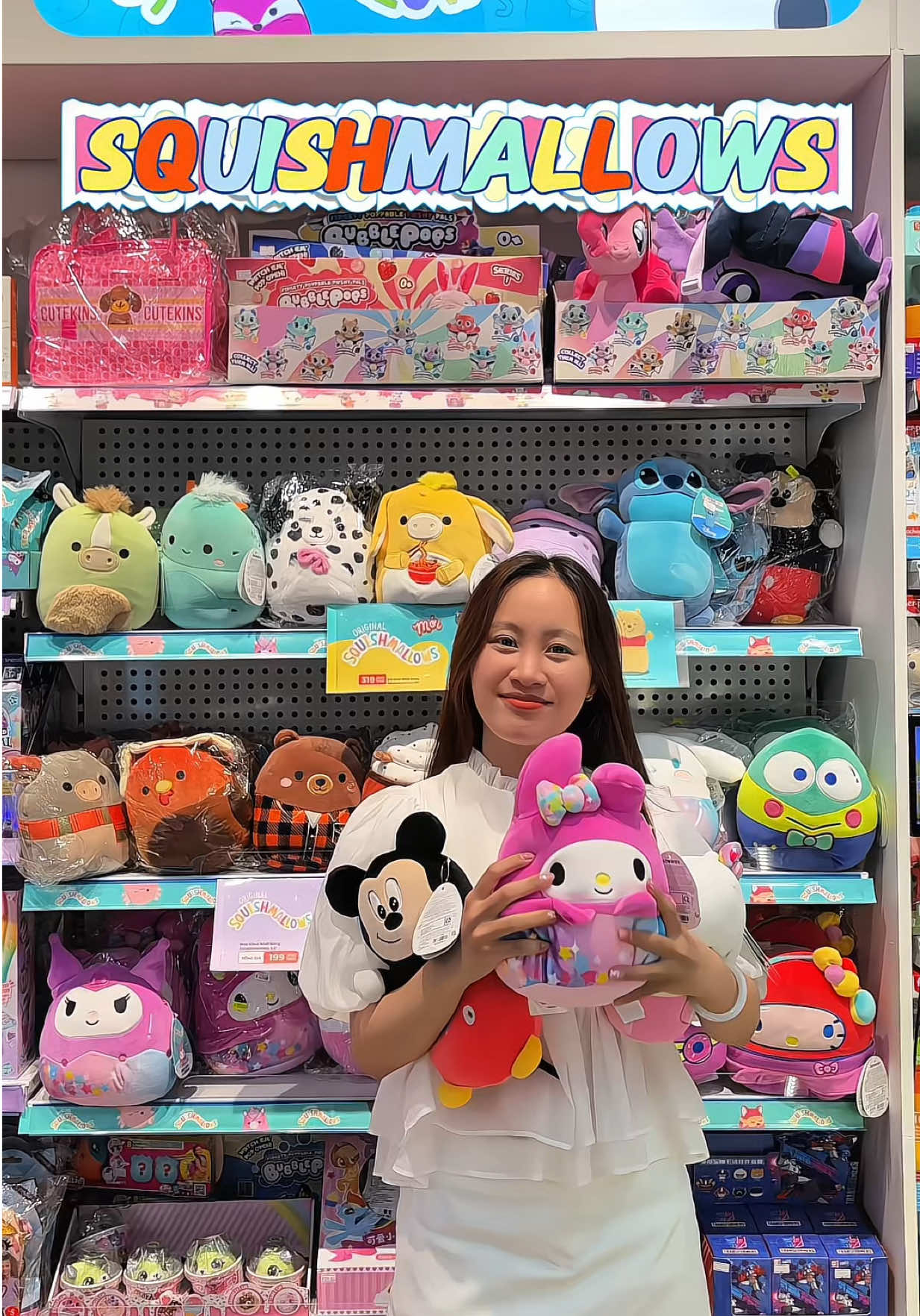 Cộng nhận cưng lắm luôn😊 #Squishmallows #Mykingdom #Hobiverse #plushtoys