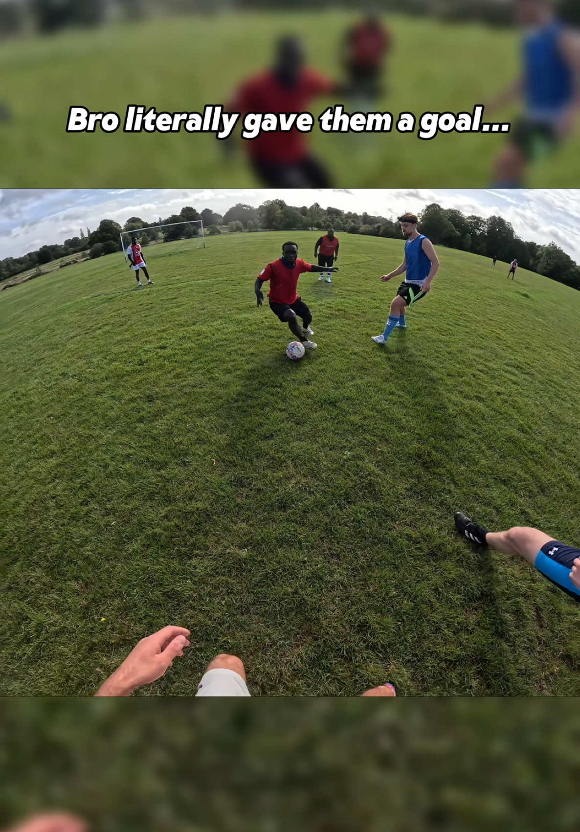 Was that a foul against a keeper? #fyp #footballtiktok #soccertiktok #footballskills #gopro 